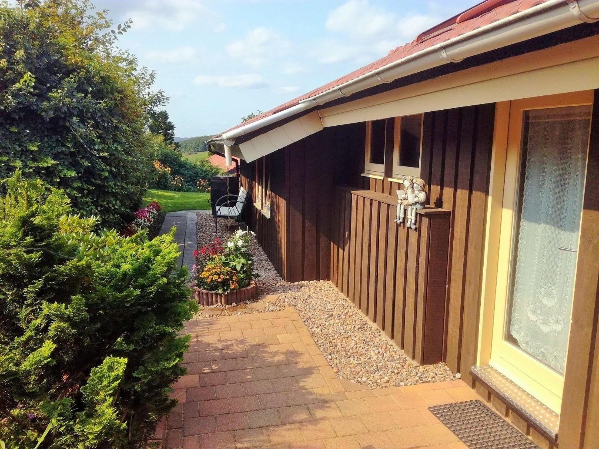 Freistehendes Ferienhaus In Rott Mit Eigenem Garten, Schoener Weitblick, Klimaanlage, Sauna Und Kamin Extertal Exterior foto